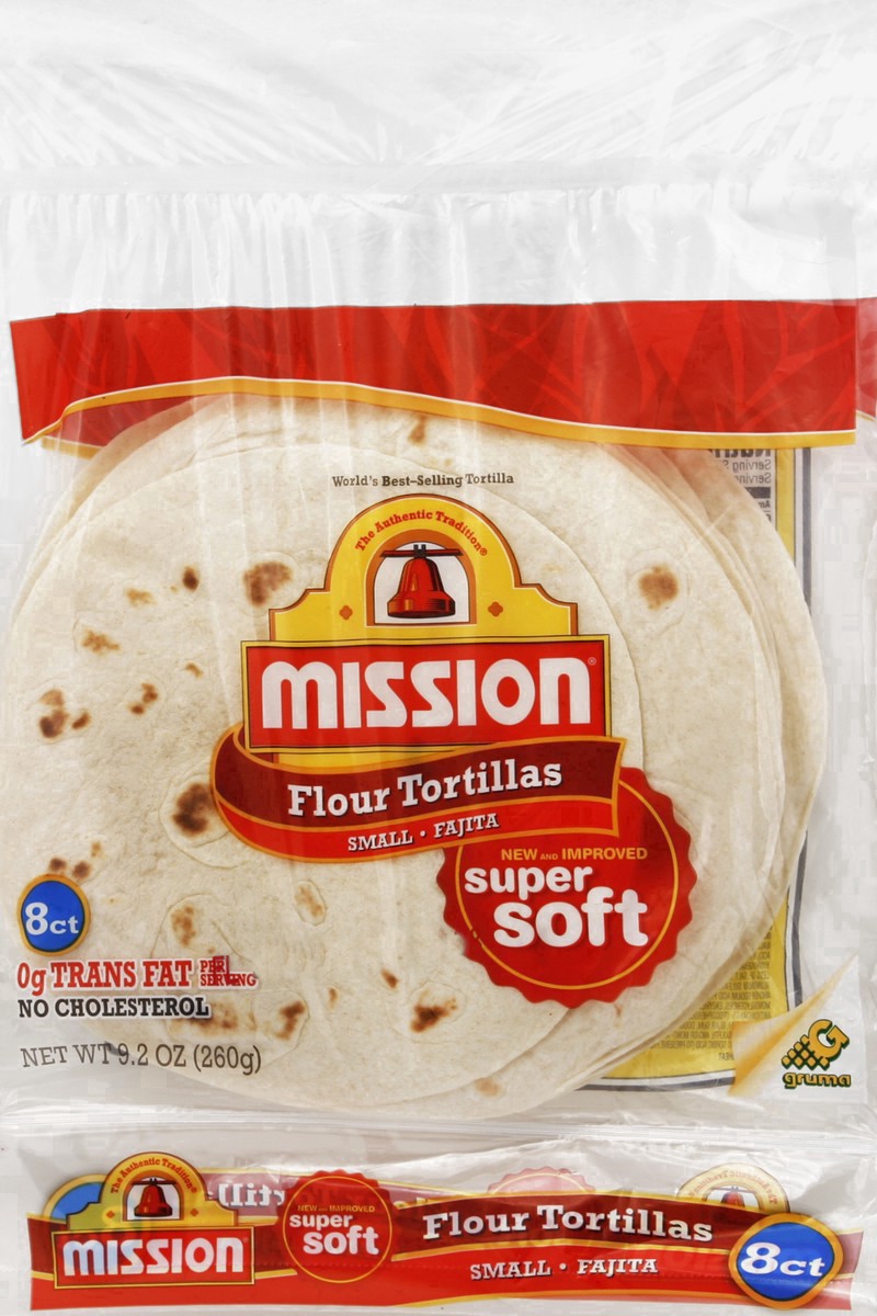 slide 7 of 24, Mission Small Fajita Flour Tortillas 8 Ct Bag, 8 ct