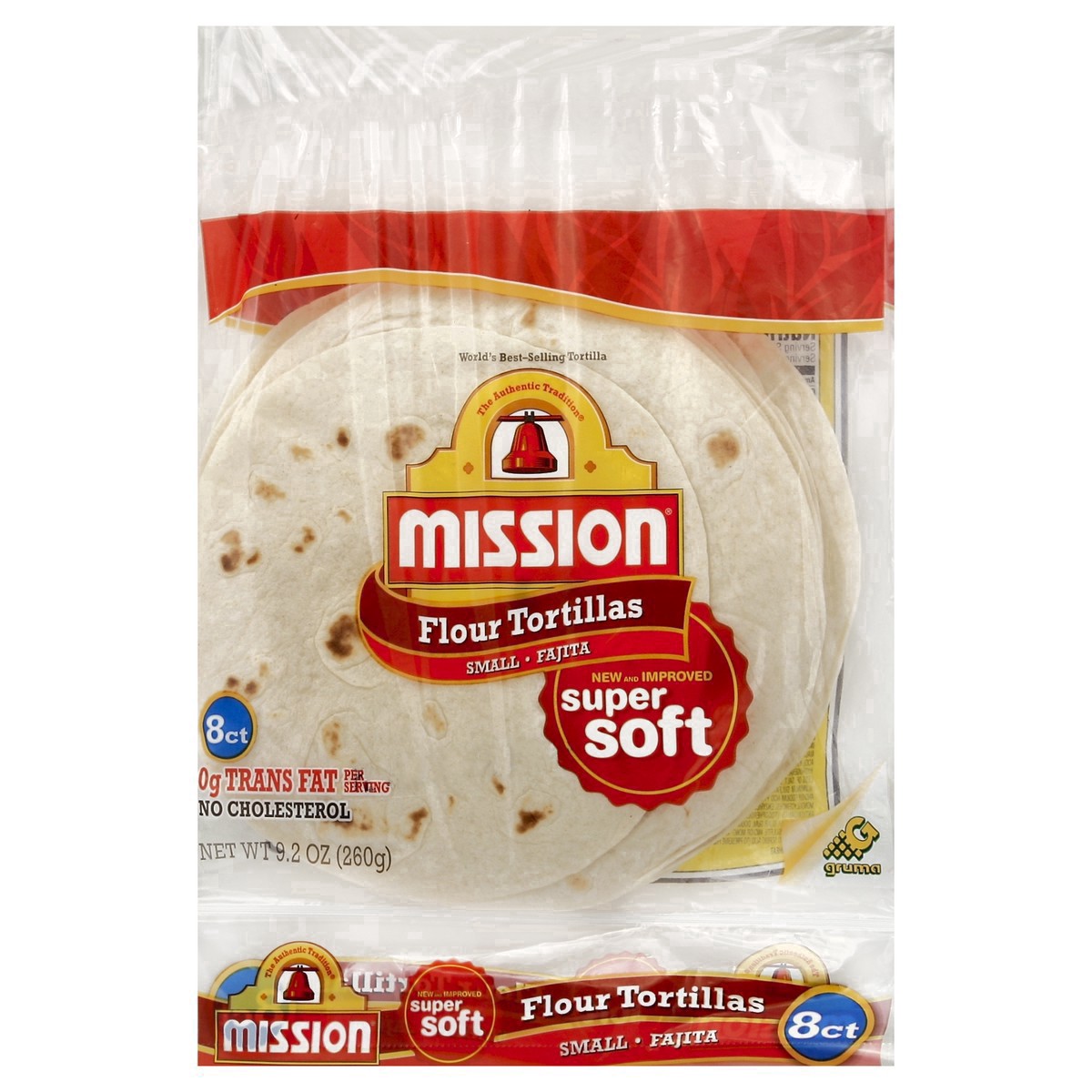 slide 3 of 24, Mission Small Fajita Flour Tortillas 8 Ct Bag, 8 ct