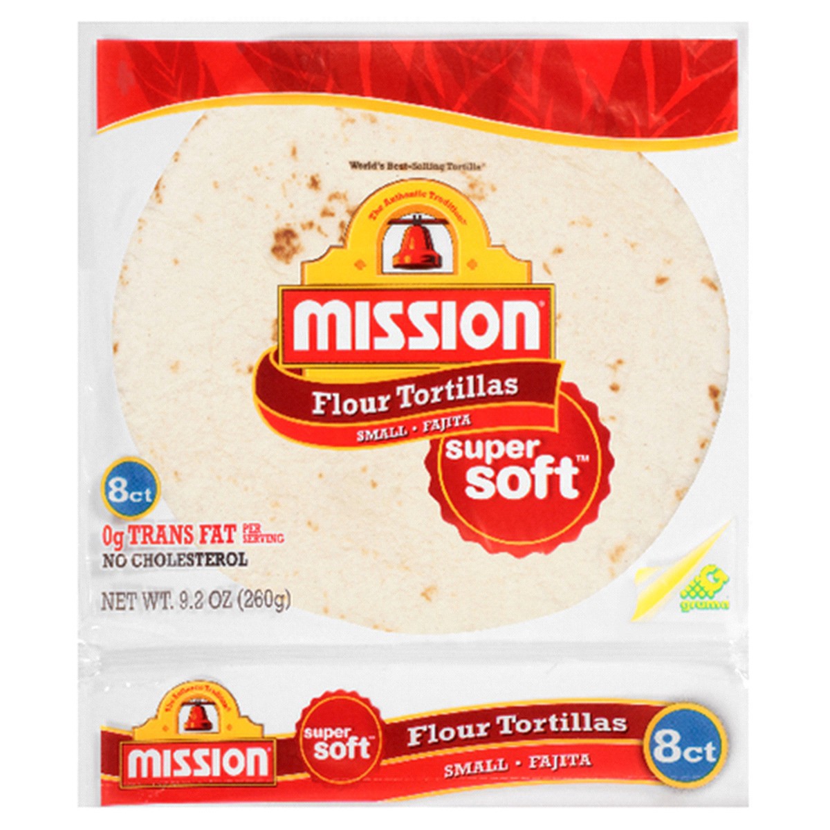 slide 1 of 24, Mission Small Fajita Flour Tortillas 8 Ct Bag, 8 ct