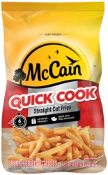 McCain Quick Cook Straight Cut French Fries, 26 oz (Frozen Potatoes)