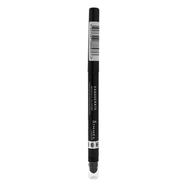 slide 1 of 1, Rimmel Exaggerate Waterproof Eye Definer 263 Starlit Black, 0.009 oz