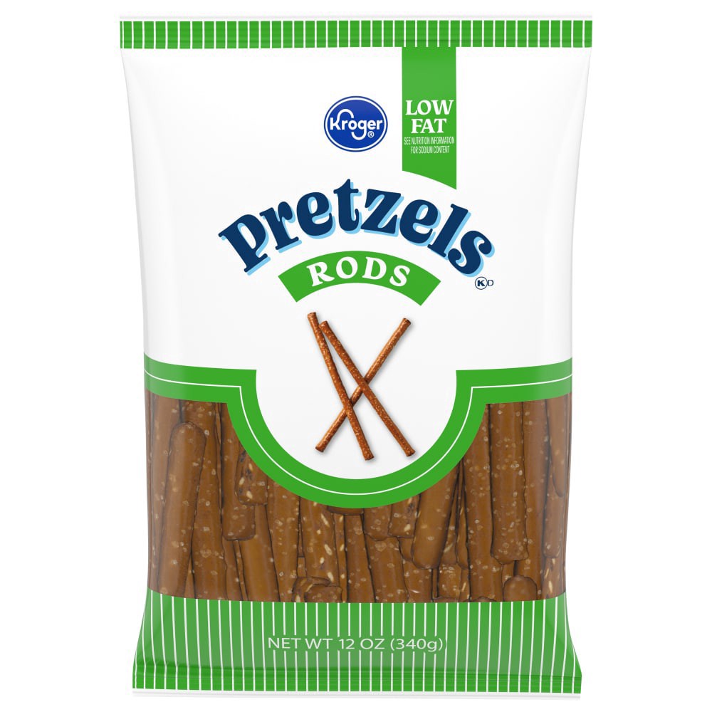 slide 2 of 2, Kroger Pretzel Rods, 12 oz