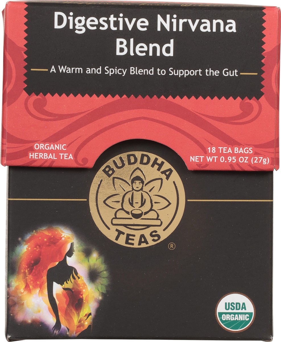 slide 4 of 9, Buddha Teas Digestive Nirvana Blend Tea - 18 ct, 18 ct