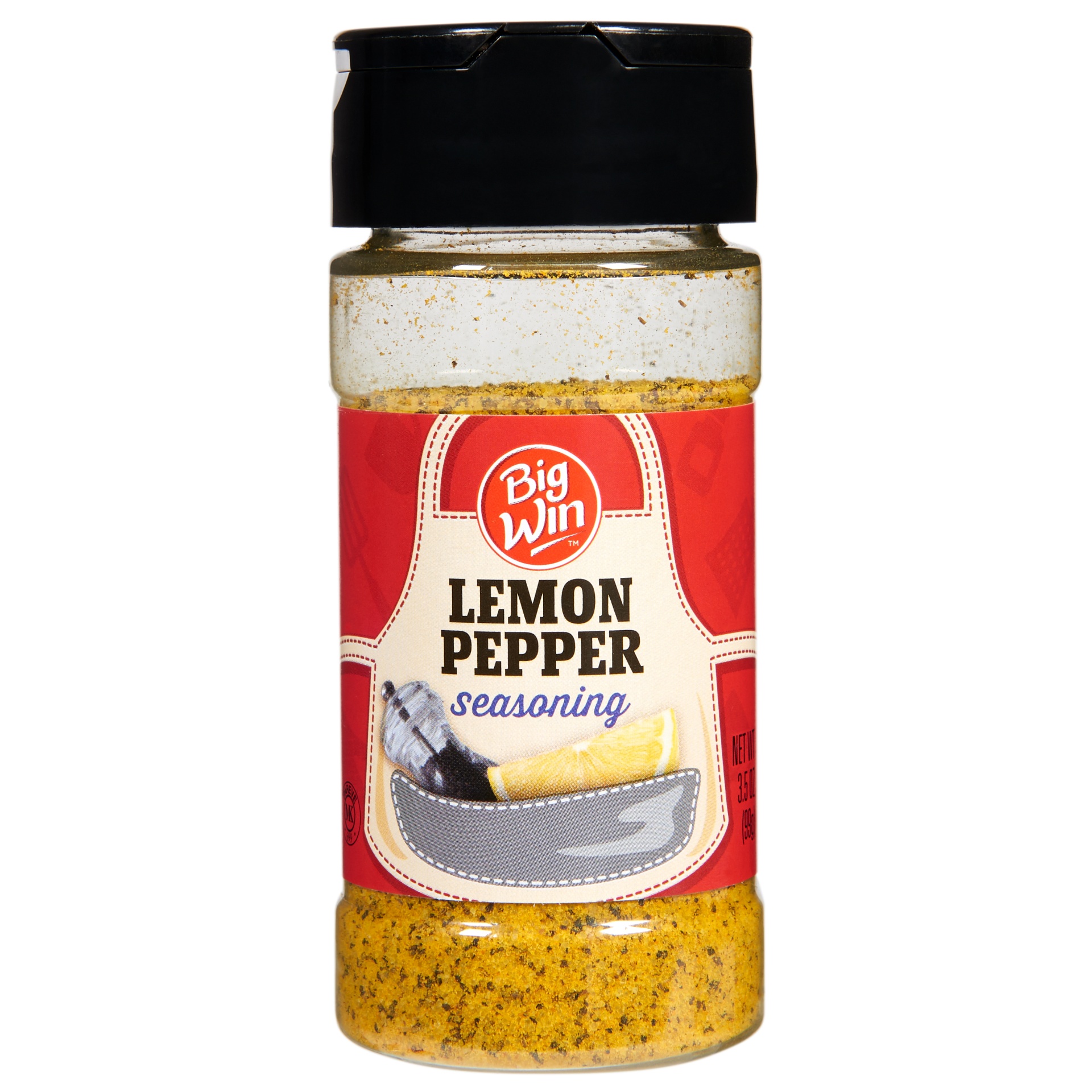 slide 1 of 2, Big Win Lemon Pepper, 3.5 oz