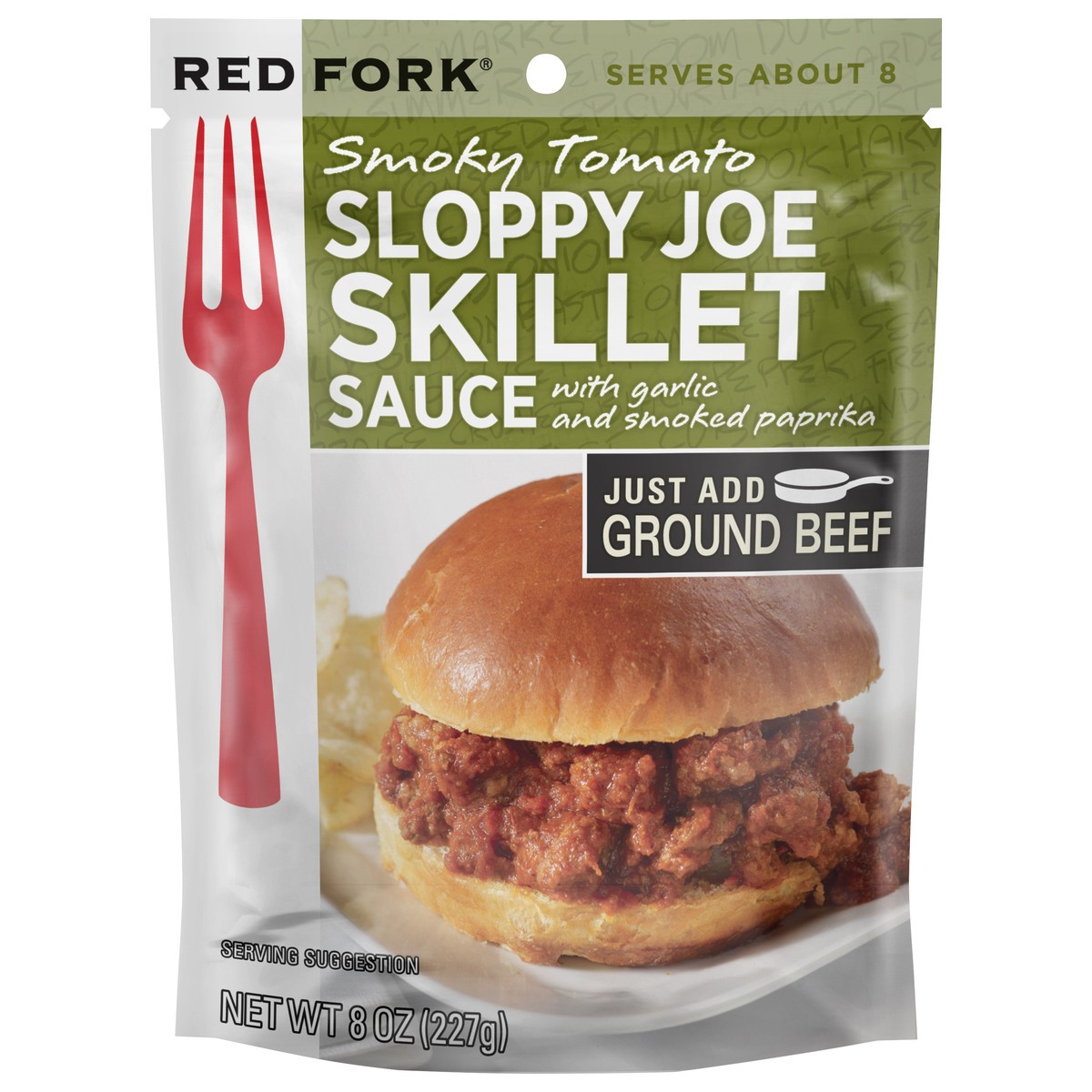 slide 1 of 5, Red Fork Best Sloppy Joe Skillet Sauce, 