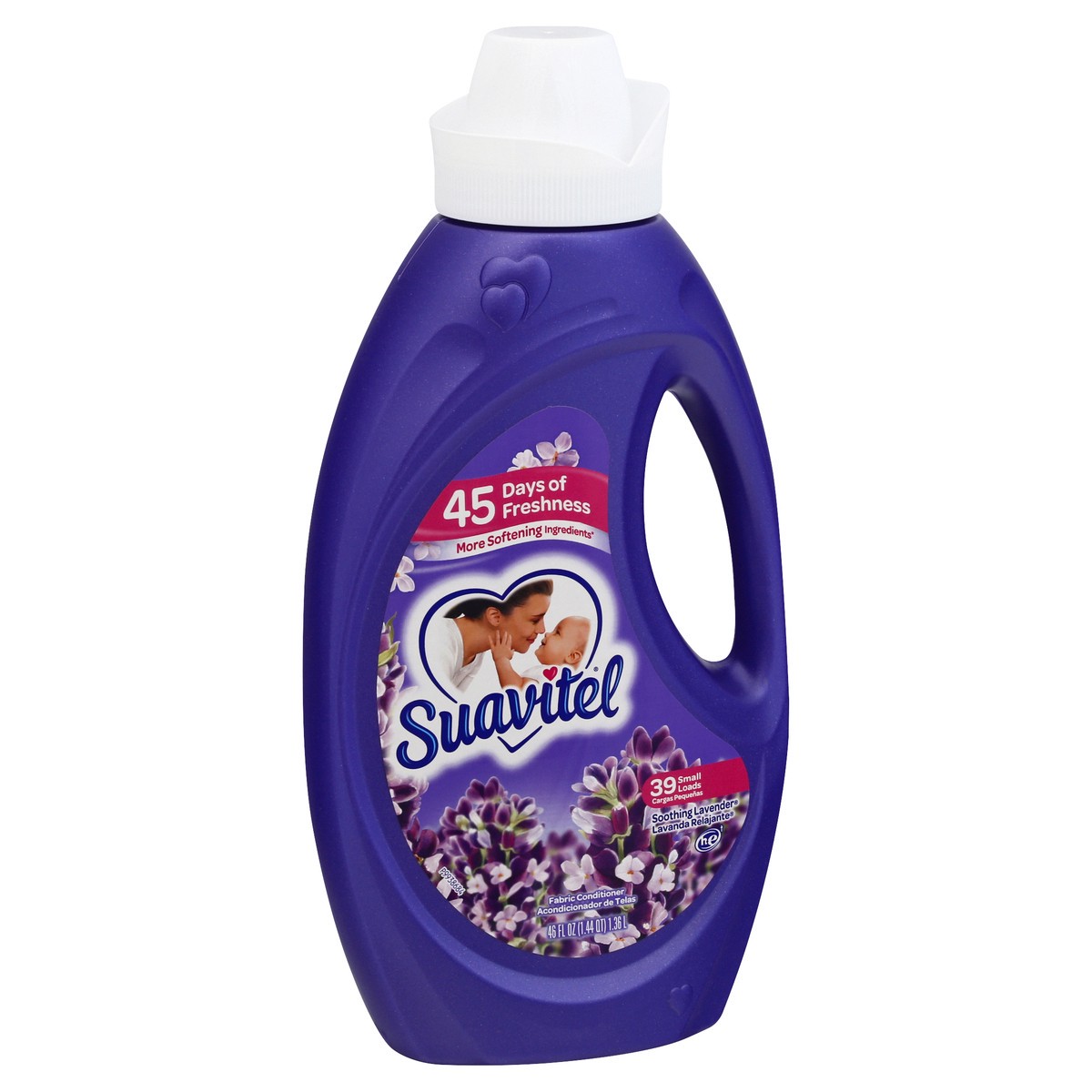 slide 3 of 9, Suavitel Fabric Softener, Soothing Lavender - 46 Fl. Oz., 46 fl oz