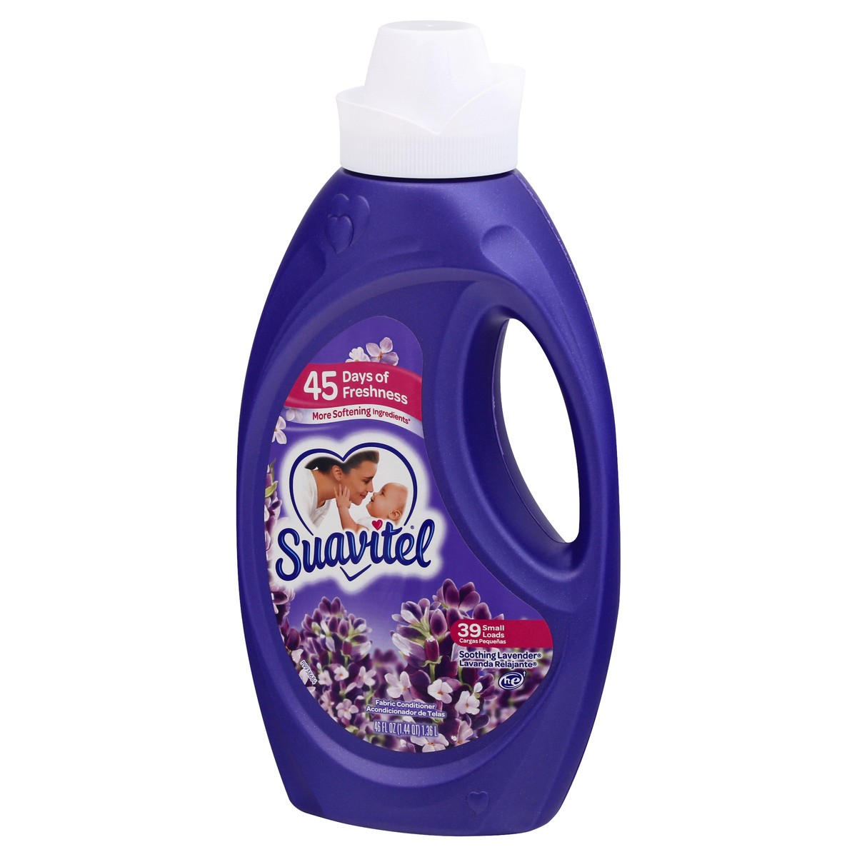 slide 7 of 9, Suavitel Fabric Softener, Soothing Lavender - 46 Fl. Oz., 46 fl oz