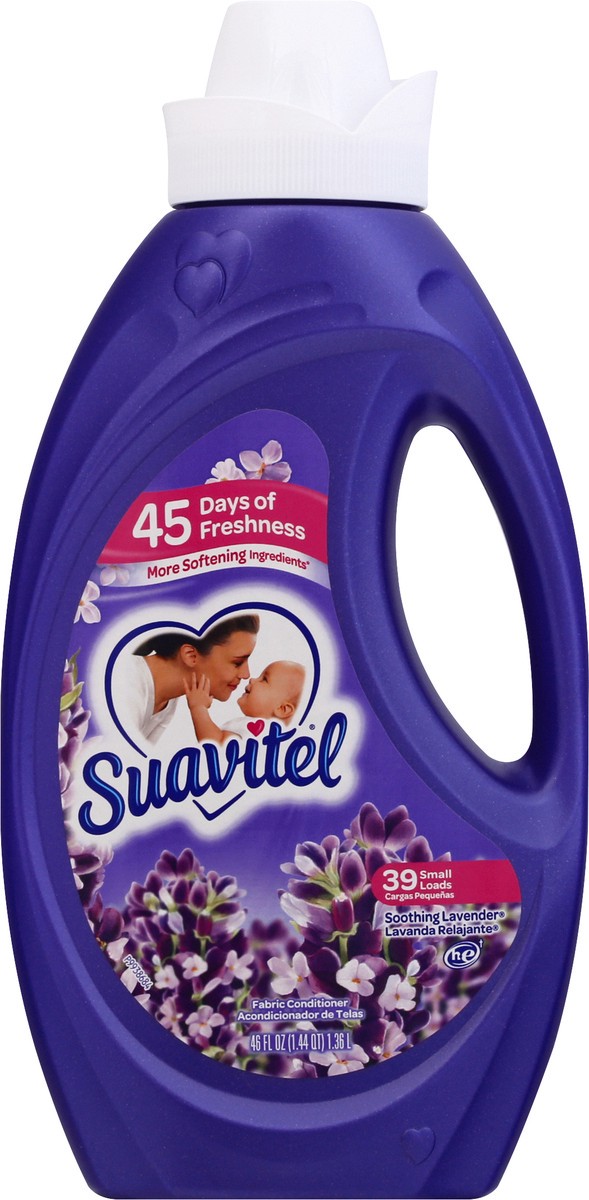 slide 6 of 9, Suavitel Fabric Softener, Soothing Lavender - 46 Fl. Oz., 46 fl oz