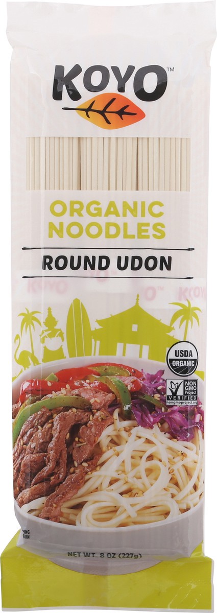 slide 5 of 13, Koyo Round Organic Udon, 8 oz