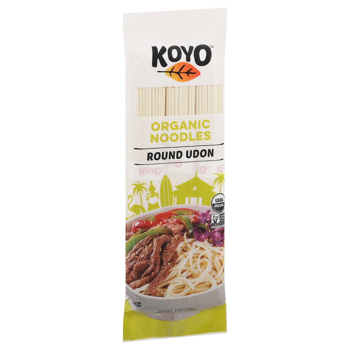 slide 11 of 13, Koyo Round Organic Udon, 8 oz