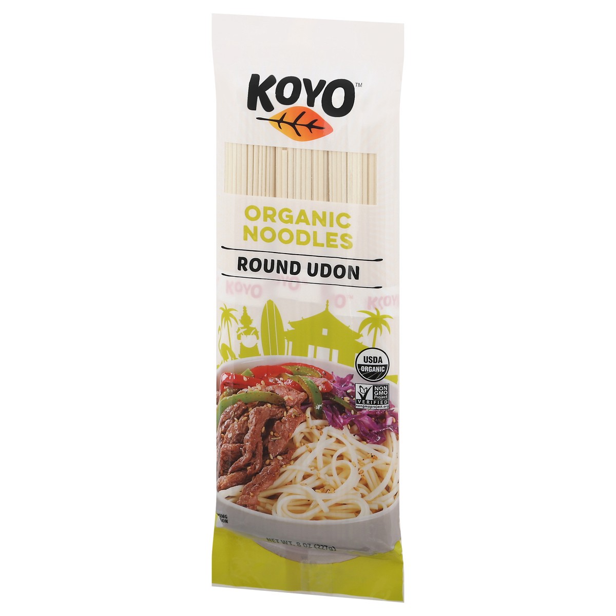 slide 6 of 13, Koyo Round Organic Udon, 8 oz