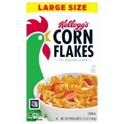 Corn Flakes Kellogg's Corn Flakes Breakfast Cereal Original, 12 oz