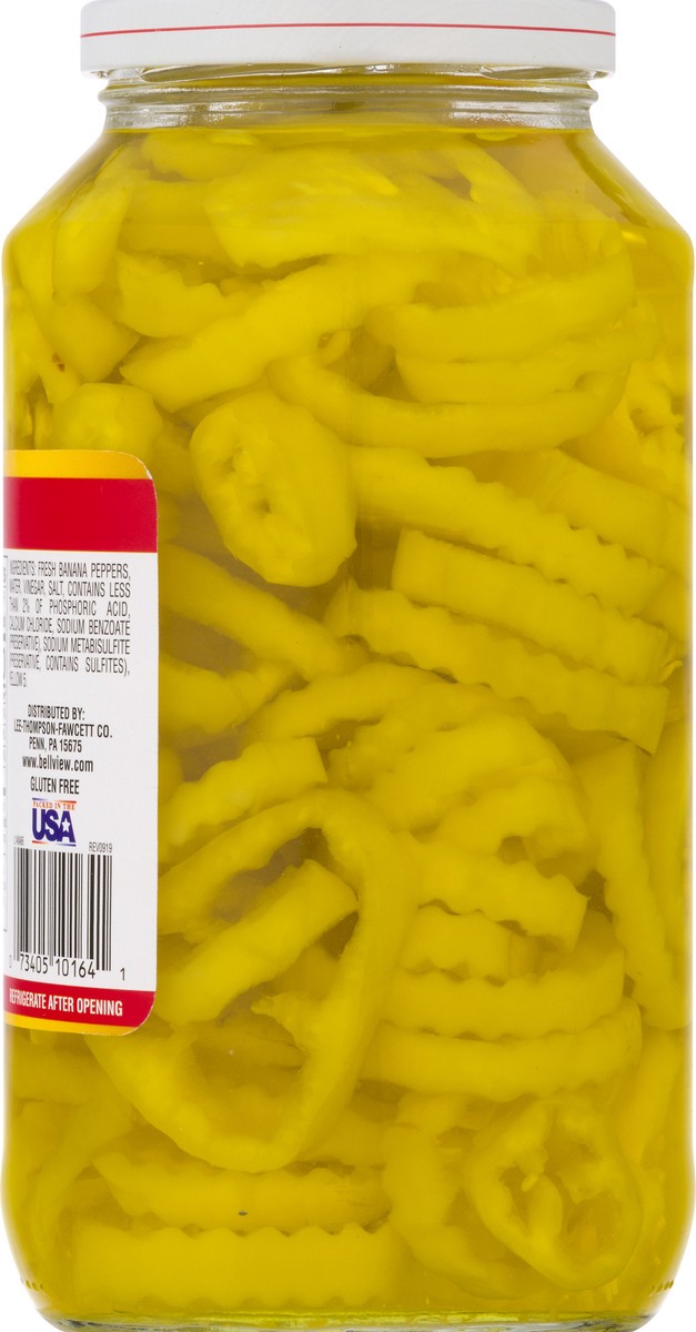 slide 9 of 12, Bell-View Mild Fresh Pack Banana Pepper Rings 32 oz, 32 oz