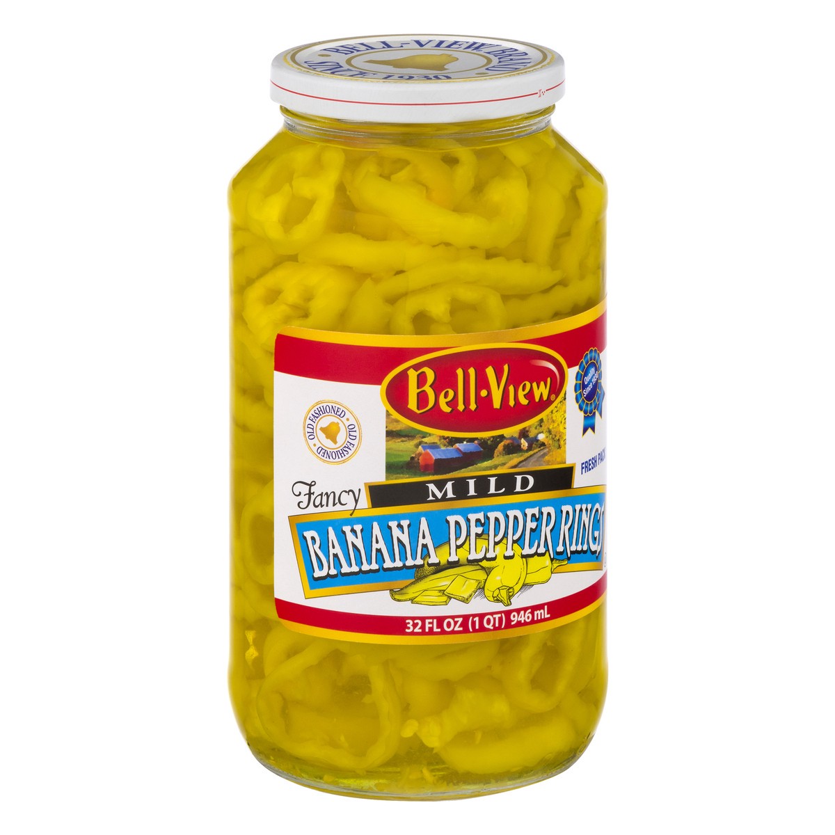 slide 8 of 12, Bell-View Mild Fresh Pack Banana Pepper Rings 32 oz, 32 oz