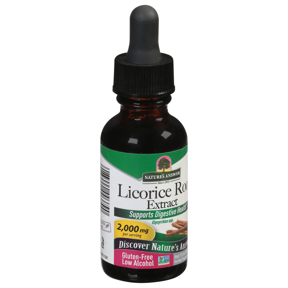 slide 13 of 13, Nature's Answer Licorice Root Extract Og, 1 fl oz