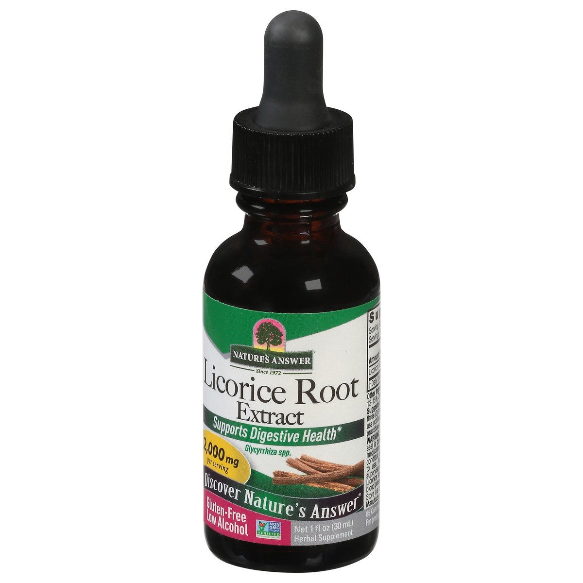 slide 10 of 13, Nature's Answer Licorice Root Extract Og, 1 fl oz