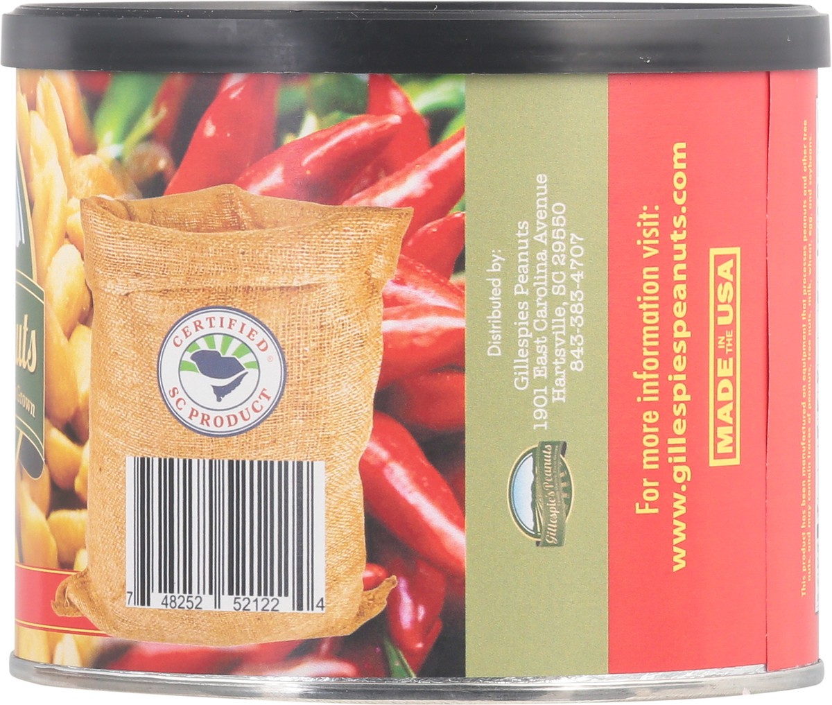 slide 8 of 9, Gillespies Peanuts Gillespies Spicy Siracha Peanuts, 10 oz