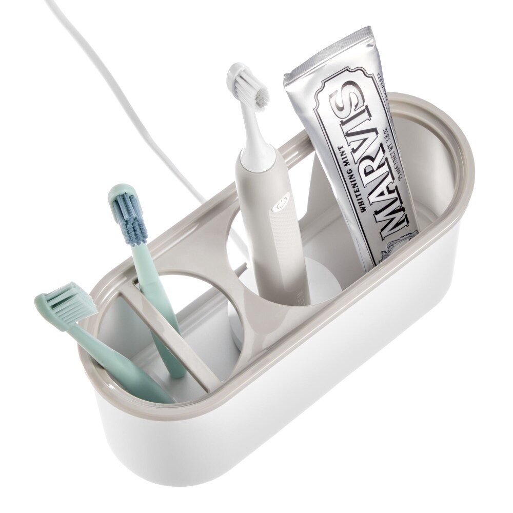 slide 3 of 5, iDesigns Dental Station - White/Satin, 1 ct