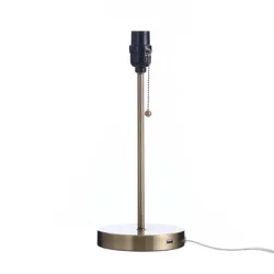 StyleCraft Antique Brass Metal Table Lamp