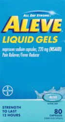 Aleve Liquid Gels