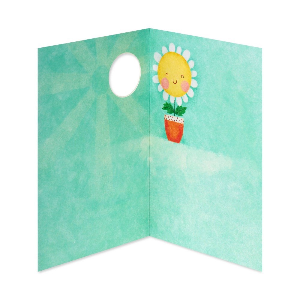 slide 2 of 5, Carlton Cards Sun and Daisy Blank Greeting Card, 1 ct