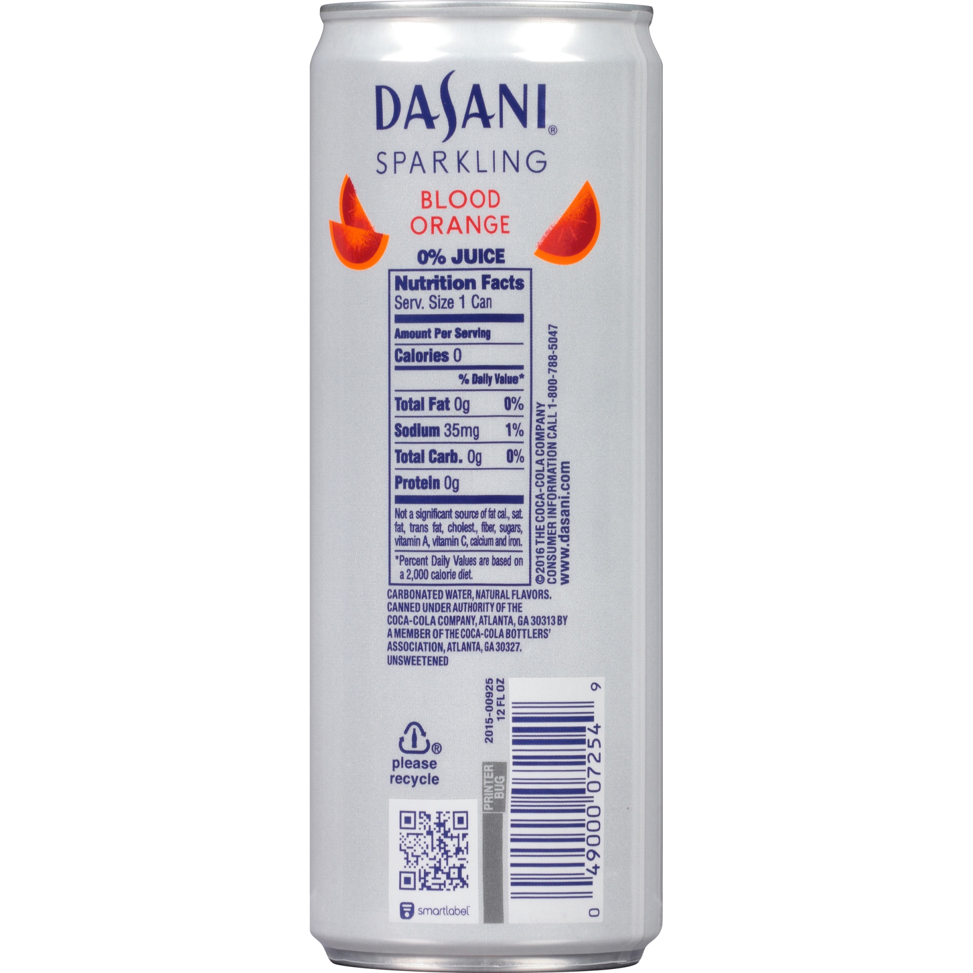 slide 4 of 6, Dasani Sparkling Blood Orange Water Beverage, 12 fl oz