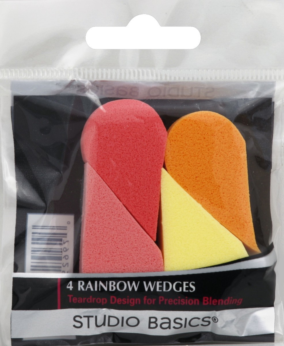 slide 3 of 3, Studio Basics Wedges 4 ea, 4 ct