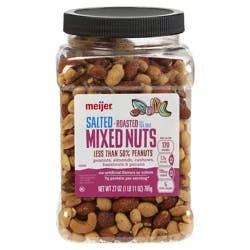 Meijer Salted Roasted Mixed Nuts