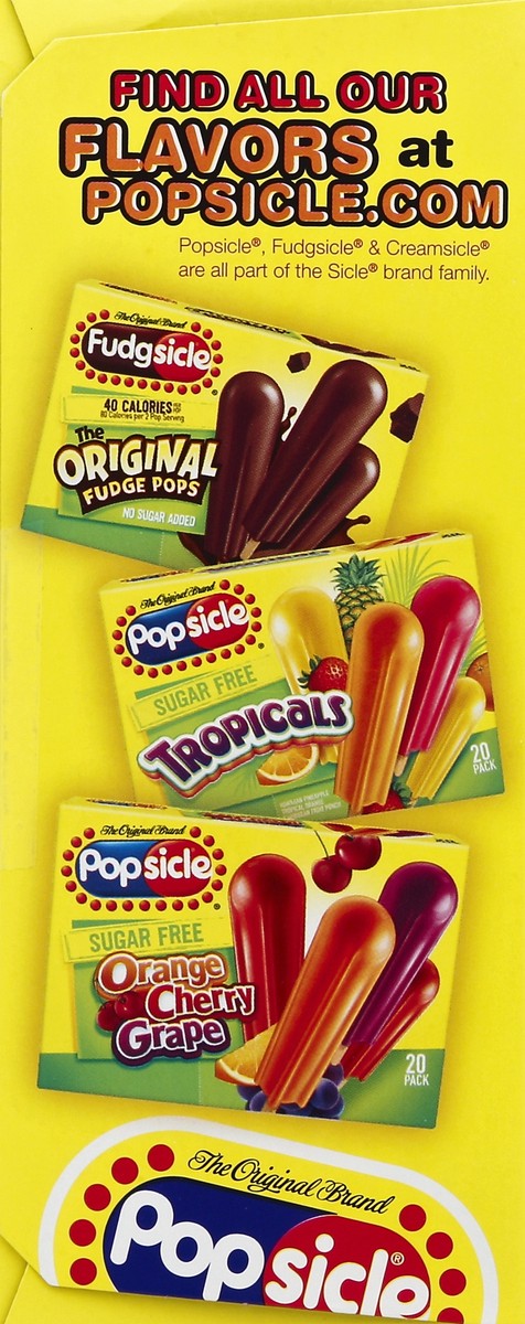 slide 4 of 4, Popsicle Creamsicle Assorted Cream Pops No Sugar Added, 18 ct, 18 ct