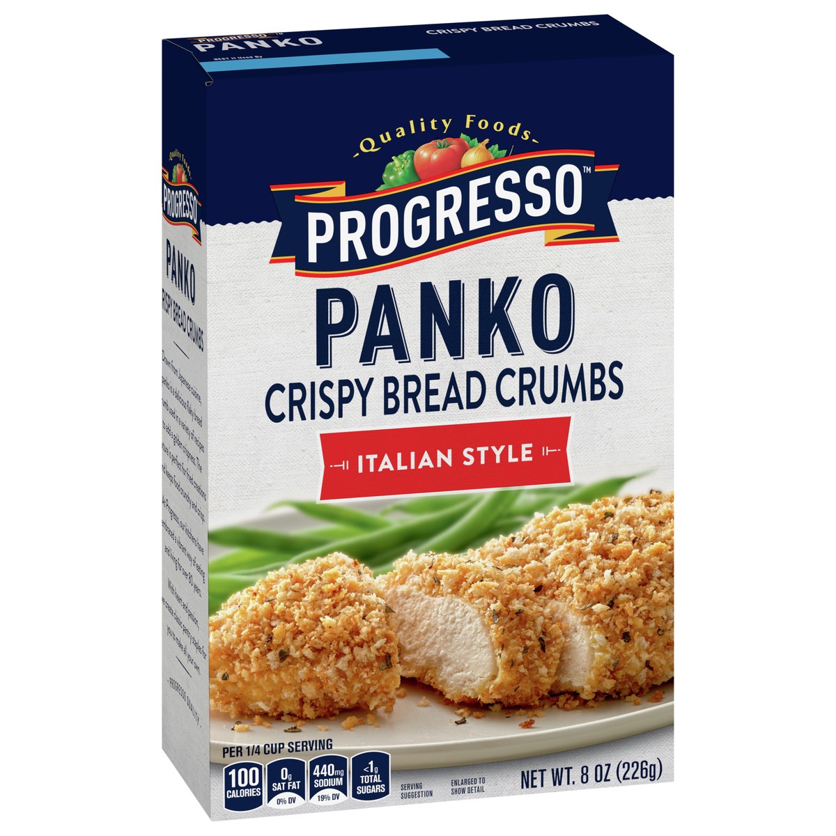 slide 9 of 9, Progresso Panko Bread Crumbs, Italian Style, 8 oz, 8 oz