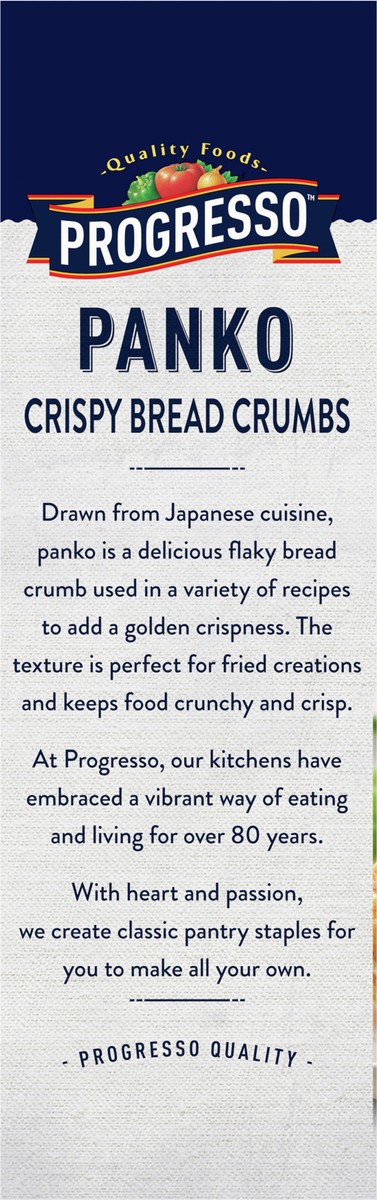 slide 3 of 9, Progresso Panko Bread Crumbs, Italian Style, 8 oz, 8 oz