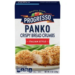 Progresso Panko Bread Crumbs, Italian Style, 8 oz