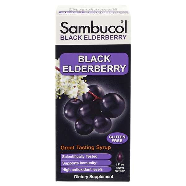 slide 1 of 1, Sambucol Black Elderberry Original Formula, 4 oz