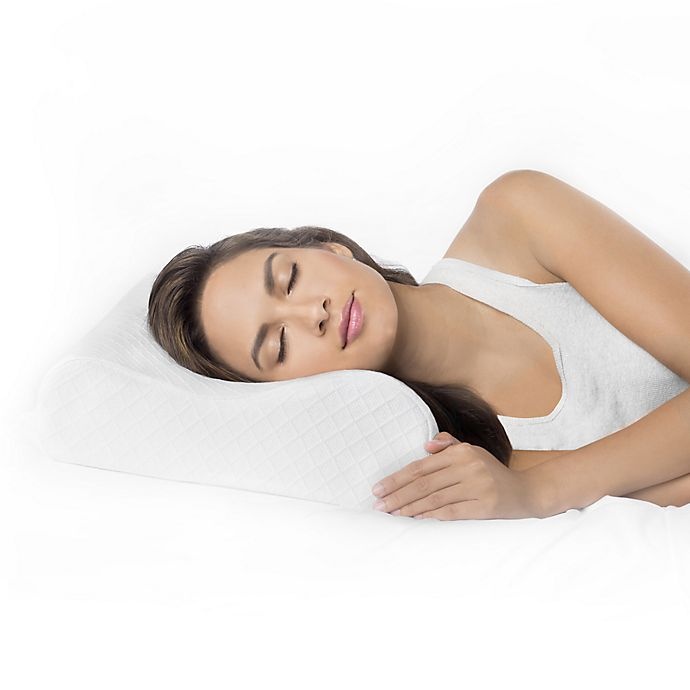 slide 3 of 3, Therapedic Classic Contour Bed Pillow, 1 ct