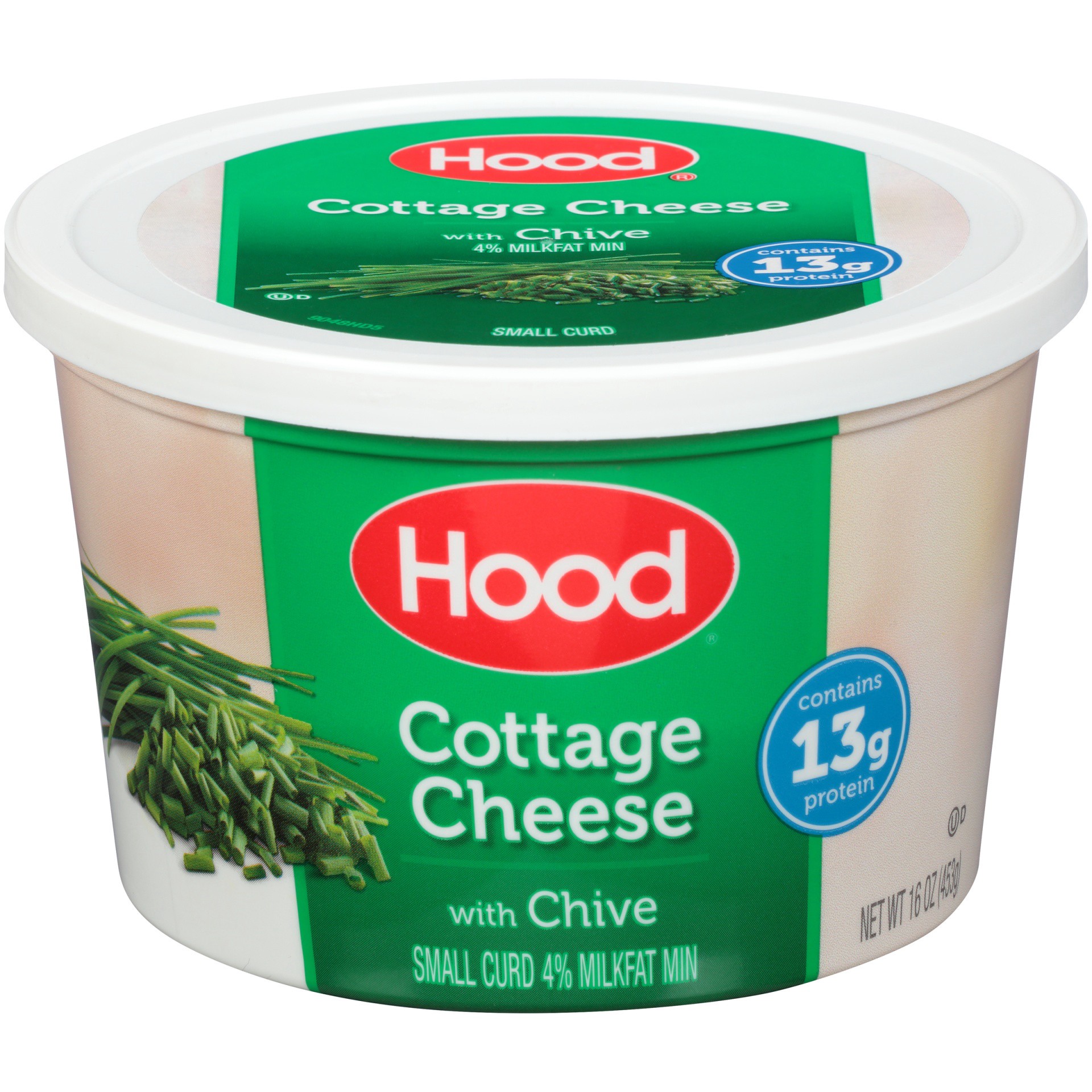 slide 1 of 3, Hood Cottage Cheese with Chive, 16 oz, 