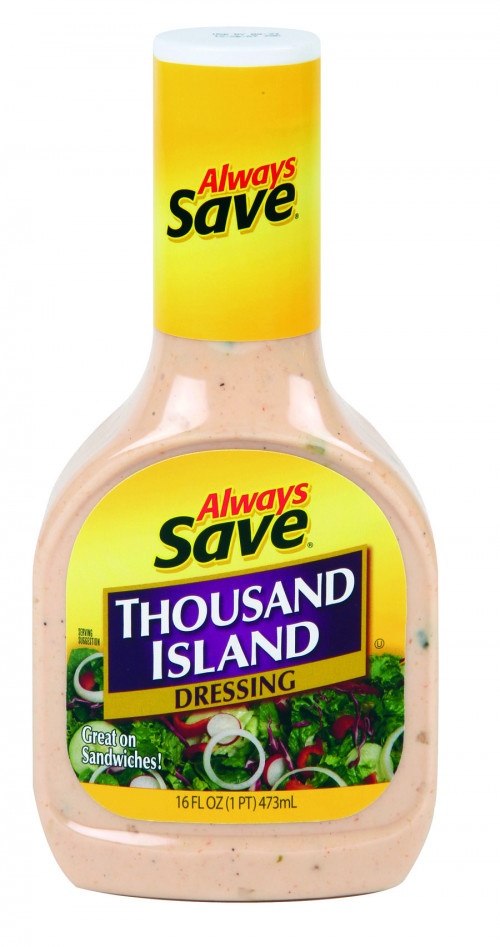 slide 1 of 1, Always Save Thousand Island Dressing, 16 fl oz