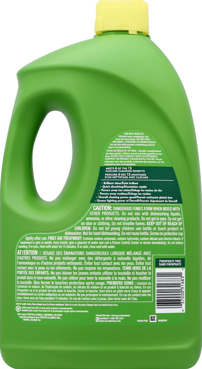 slide 3 of 8, Cascade Dishwasher Detergent 155 oz, 155 oz