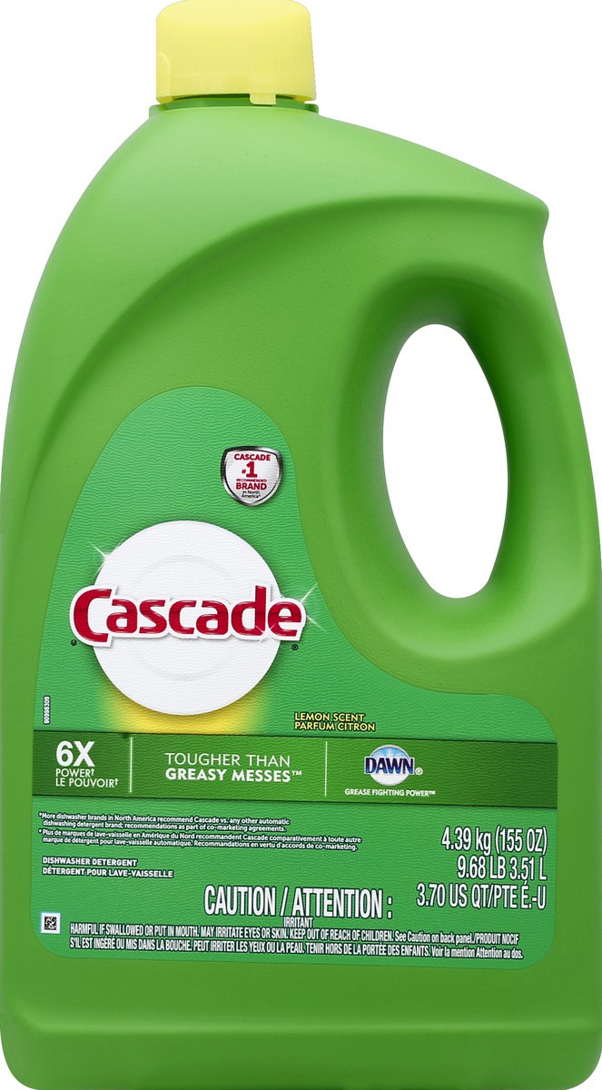 slide 1 of 8, Cascade Dishwasher Detergent 155 oz, 155 oz