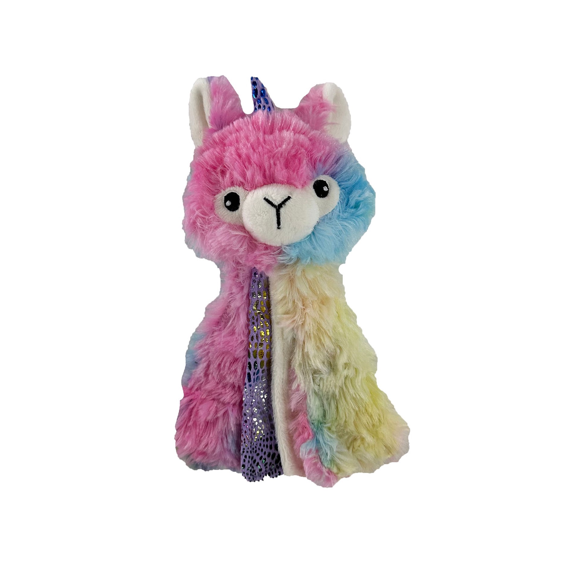 slide 1 of 1, Bark-a-Boo CUTICORN LLAMA CRINKLE S Dog Toy, 1 ct