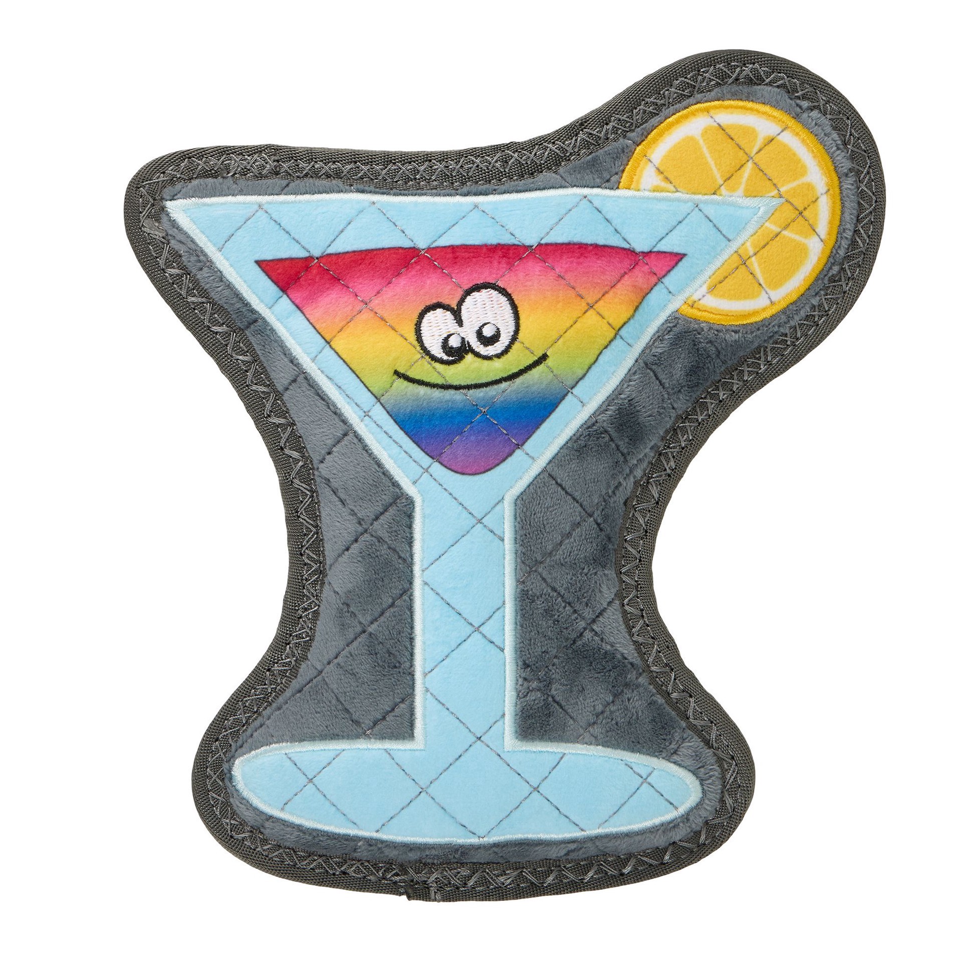slide 1 of 1, Joyhound® Rip Roarin' Martini Squeaker Dog Toy, SM