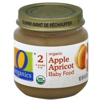 slide 1 of 1, O Organics For Baby Organic Baby Food Stage 2 Apple Apricot, 4 oz