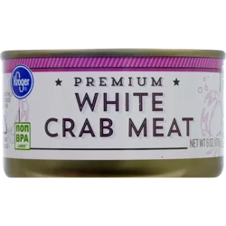 Kroger Fancy White Crab Meat