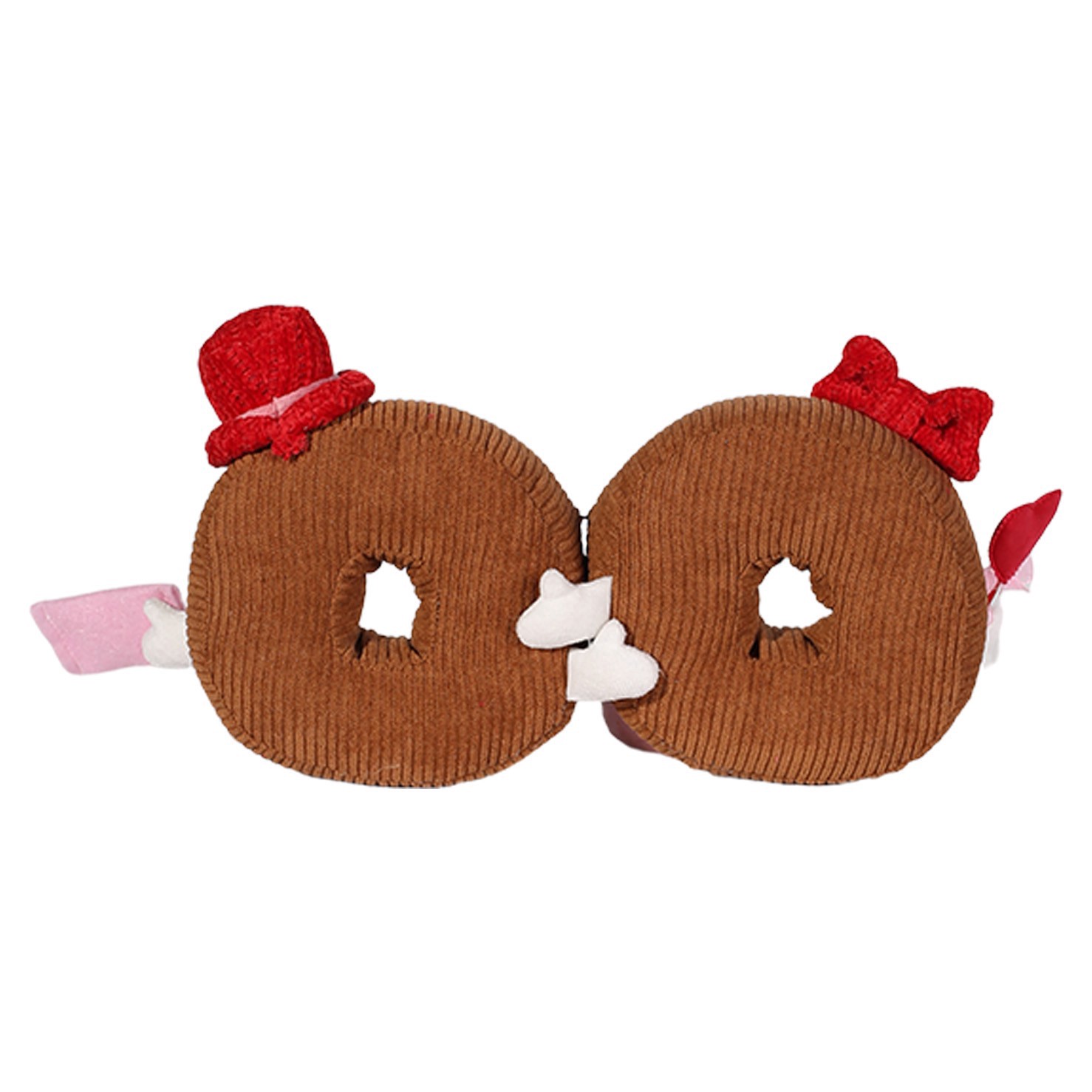 slide 2 of 2, 12" Donut Couple Tabletop Decor By Celebrate It, 12 in