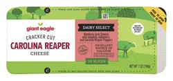 Giant Eagle Carolina Reaper Cracker Cut Cheese, 24 Slices