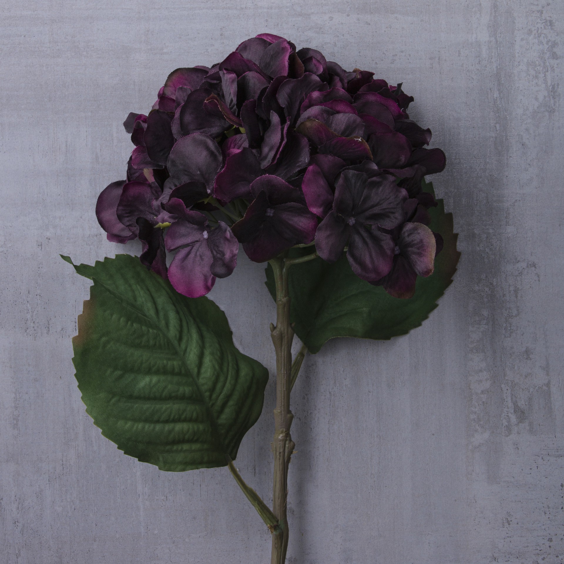 slide 3 of 3, Black & Purple Hydrangea Stem By Ashland, 27 in x 9 in x 6 in