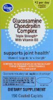 slide 1 of 1, Kroger Glucosamine Chondoitin Complex With Vitamin D3, 150 ct