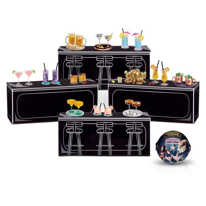 slide 6 of 6, MGA's Miniverse Make It Mini Happy Hour, 1 ct