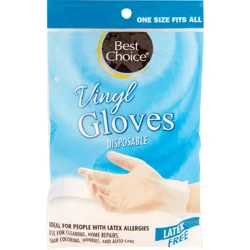 Best Choice Spontex Disposable Vinyl Gloves