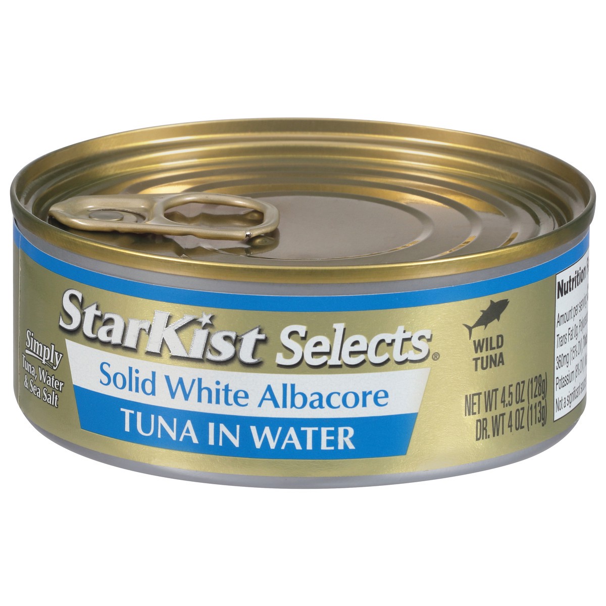 slide 2 of 9, StarKist Selects Solid White Albacore Tuna in Water 4.5 oz, 4.5 oz