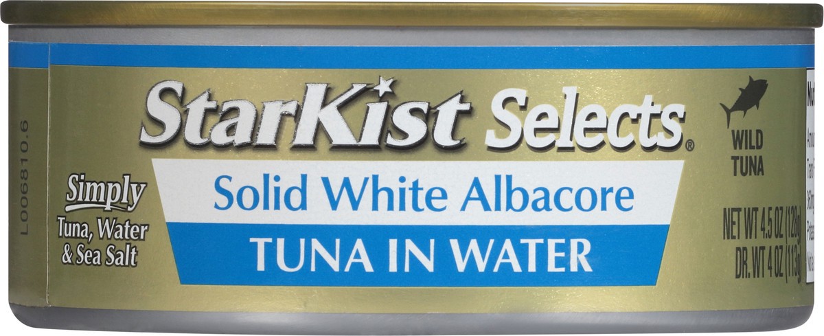 slide 4 of 9, StarKist Selects Solid White Albacore Tuna in Water 4.5 oz, 4.5 oz